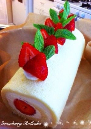 ✿苺ロールケーキ✿-レシピのメイン写真