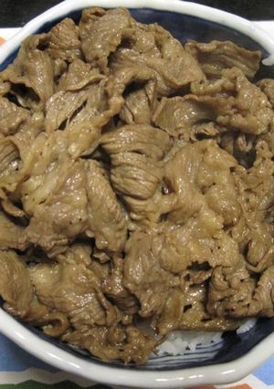 超カンタン牛丼-レシピのメイン写真
