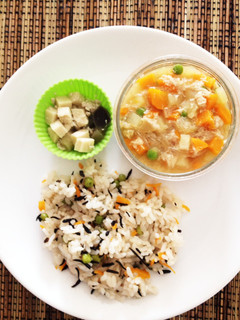 炊き込みご飯 幼児食-レシピのメイン写真