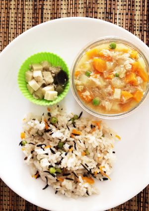 炊き込みご飯 幼児食-レシピのメイン写真