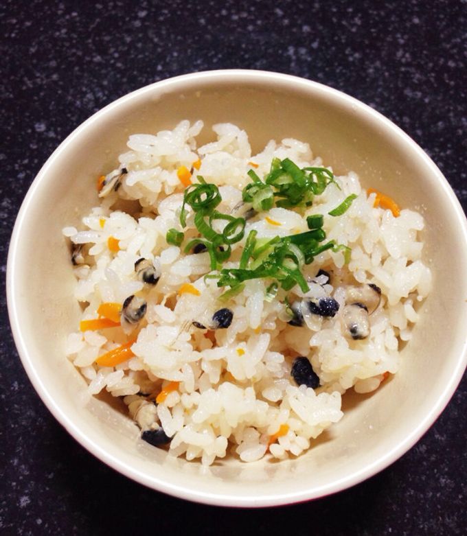 蜆の炊き込みご飯-レシピのメイン写真