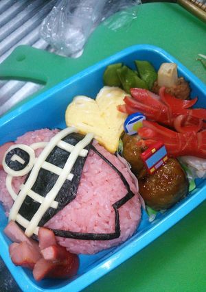 子供&旦那様のキャラ弁特急ジャー1号-レシピのメイン写真