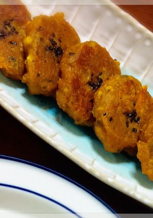 かぼちゃのお焼き〜のこりもので〜-レシピのメイン写真