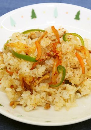 キムチチャーハン【学校給食】-レシピのメイン写真