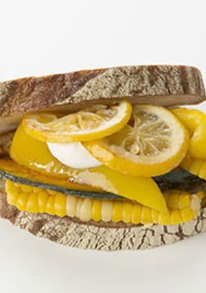 きいろ野菜のサンドイッチ-レシピのメイン写真