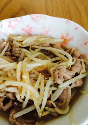 味噌ラーメンみたいなモヤシ炒め☆-レシピのメイン写真