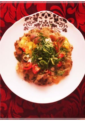 トマトイタリアンなお好み焼きでダイエット-レシピのメイン写真