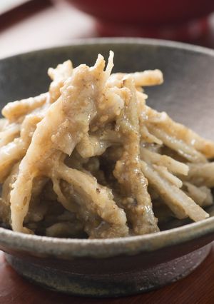 ゴボウの味噌和え-レシピのメイン写真