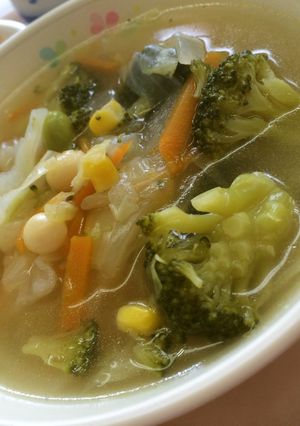 栄養満点！ビーンズスープ-レシピのメイン写真