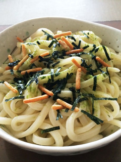 簡単!冷たい お茶漬けうどん-レシピのメイン写真