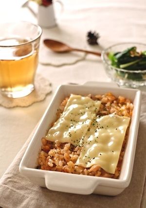 チキンライス*チーズグリル-レシピのメイン写真