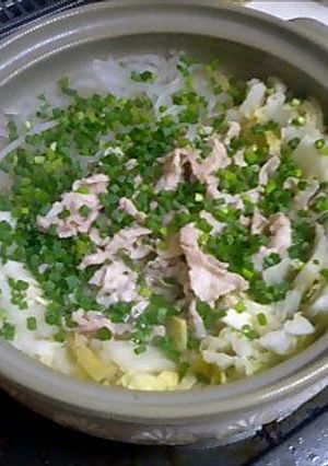 白菜と豚バラの蒸し鍋-レシピのメイン写真