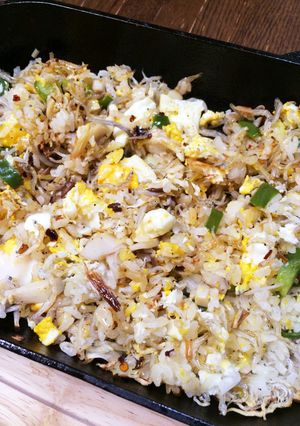 ベイクパンdeじゃこ炒飯 石焼風-レシピのメイン写真
