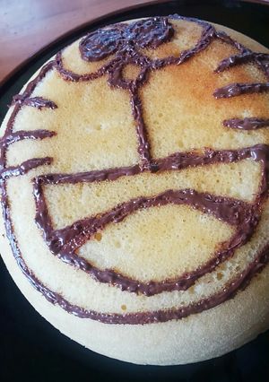 HMと炊飯器で簡単!☆ドラえもんケーキ☆-レシピのメイン写真