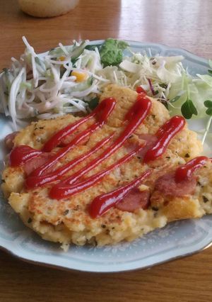 簡単☆パンケーキ風(?)おかず-レシピのメイン写真