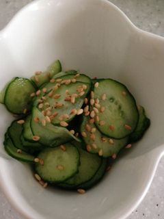 すぐできるキュウリの中華風酢の物-レシピのメイン写真