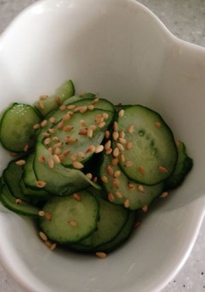 すぐできるキュウリの中華風酢の物-レシピのメイン写真