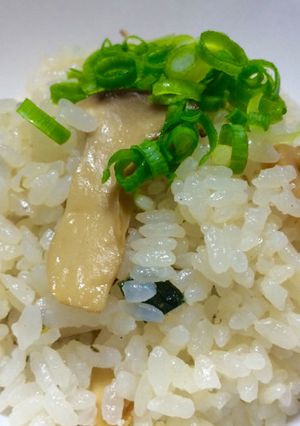 俺流!ど定番…なんちゃって松茸ごはん-レシピのメイン写真