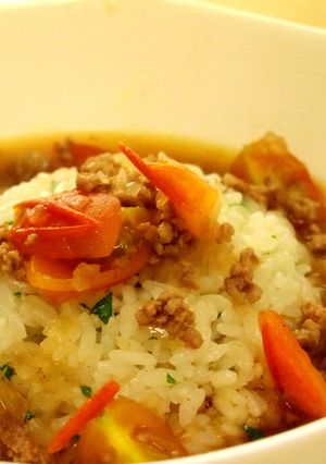 スパイシースープご飯-レシピのメイン写真