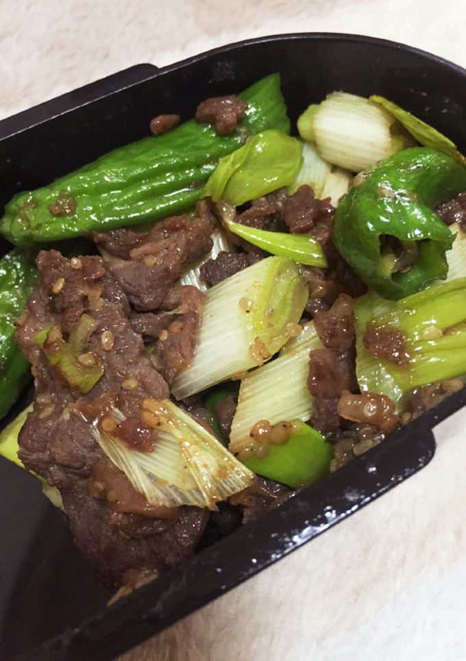 コストコプルコギ肉とネギ炒め-レシピのメイン写真