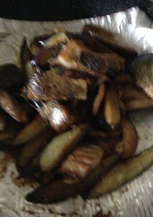 茄子とニシンの生姜醤油炒め-レシピのメイン写真