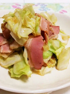 簡単☆お弁当にも♪ベーコンキャベツ炒め-レシピのメイン写真