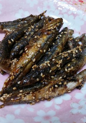 小いわしの甘辛ゴマがらめ-レシピのメイン写真