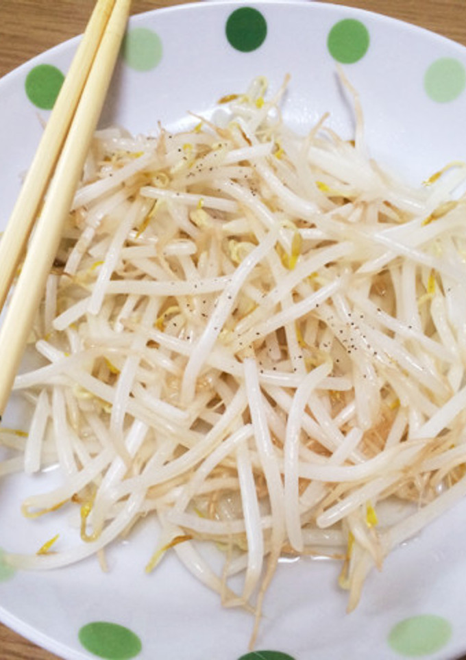 もやし炒め(自分用メモです-レシピのメイン写真
