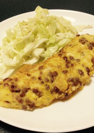 納豆オムレツ〜低糖質〜-レシピのメイン写真