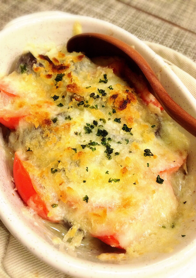 茄子とトマトの簡単チーズ焼き☆-レシピのメイン写真