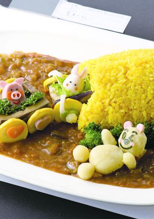 電車のカレー-レシピのメイン写真