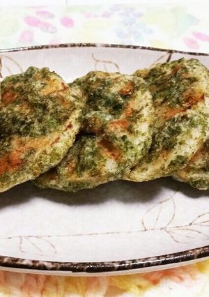 鶏 蓮根 青のり揚げ-レシピのメイン写真