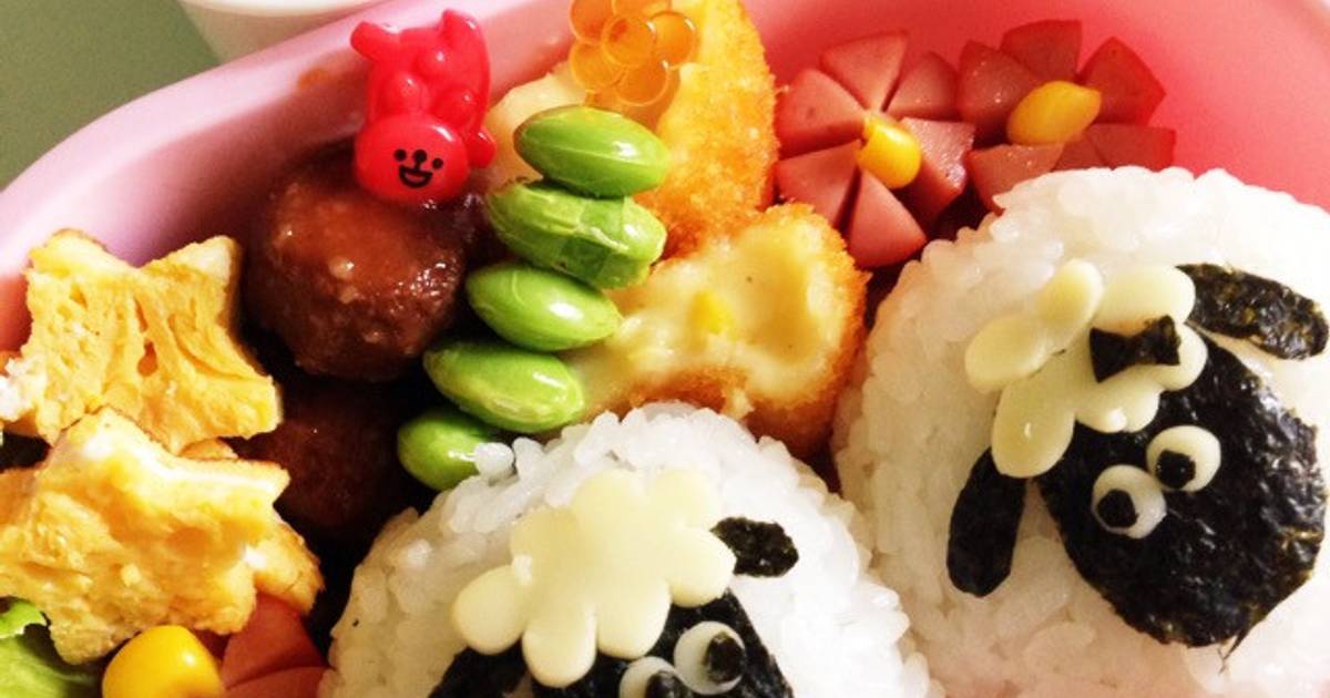 基本からアレンジまで!思わずつくりたくなる「キャラ弁☆ひつじのショーン」のレシピ集 | クックパッド