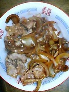 カンタン豚丼(牛丼)-レシピのメイン写真