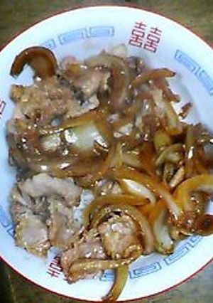 カンタン豚丼（牛丼）-レシピのメイン写真