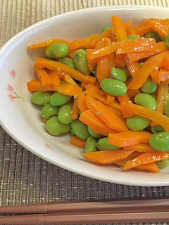 枝豆とにんじんのナムル-レシピのメイン写真