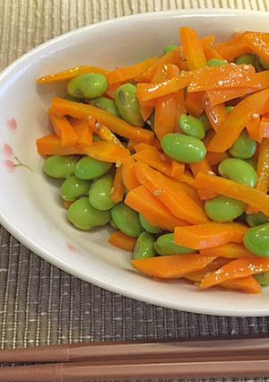 枝豆とにんじんのナムル-レシピのメイン写真