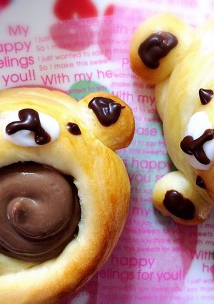 リラックマの チョコパン-レシピのメイン写真