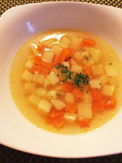 簡単☆じゃがいもとにんじんの食べるスープ-レシピのメイン写真