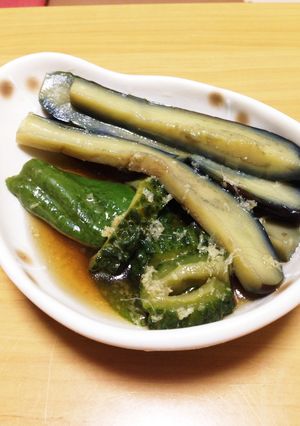 簡単★つけるだけ★夏野菜の揚げ浸し-レシピのメイン写真