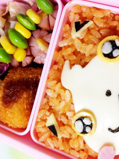 妖怪ウォッチ ジバニャン☆キャラ弁☆-レシピのメイン写真