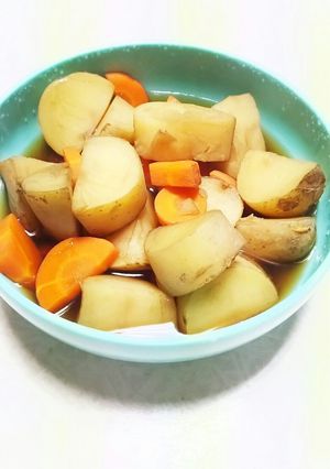 じゃがいも人参の醤油煮-レシピのメイン写真