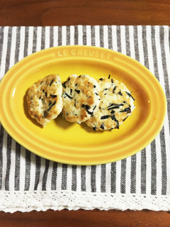 離乳食*ひじきと鶏肉の豆腐ハンバーグ-レシピのメイン写真