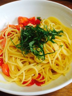 トマトの冷製パスタ-レシピのメイン写真