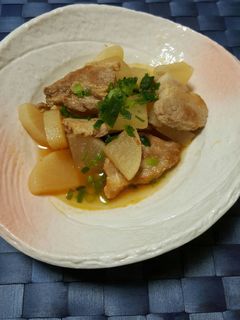 豚バラと大根の辛煮-レシピのメイン写真