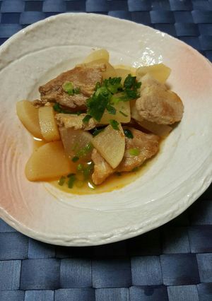 豚バラと大根の辛煮-レシピのメイン写真