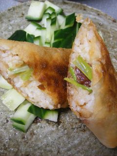 なんちゃって焼肉ご飯春巻き-レシピのメイン写真