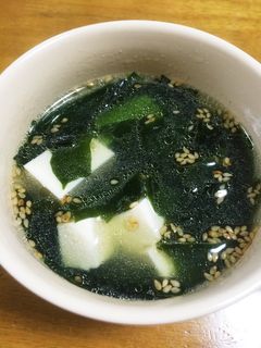 *焼き肉屋さんの*ワカメスープ-レシピのメイン写真