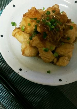 簡単♪鶏胸肉の中華風タレ絡め☆-レシピのメイン写真