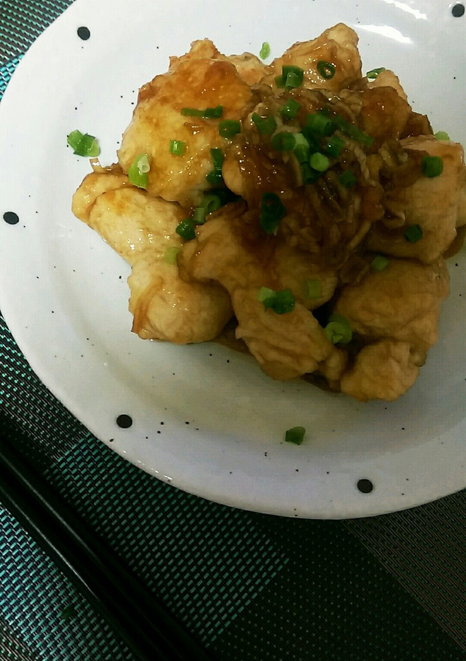 簡単♪鶏胸肉の中華風タレ絡め☆-レシピのメイン写真